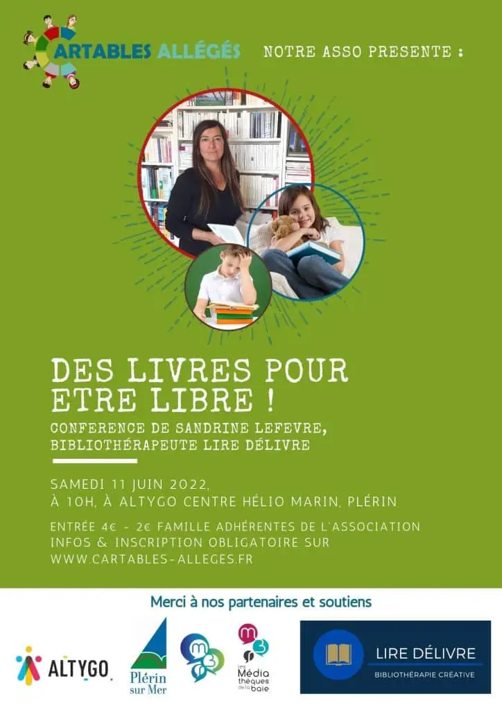 AFFICHE Des livres pour etre libre !