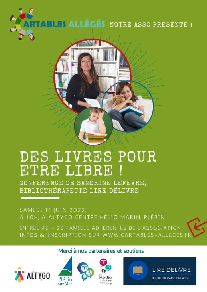 AFFICHE Des livres pour etre libre !